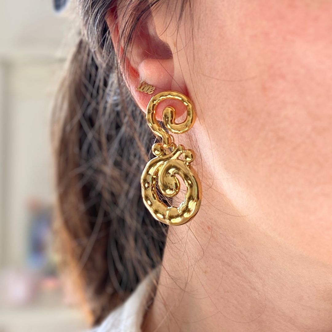 Pendientes geométricos grandes